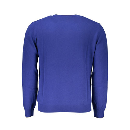 Sweatshirt by Harmont & Blaine for men in fabric blue presents a smart casual silhouette, featuring a smart casual and for a sophisticated look.