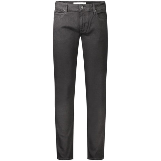 Jeans by Guess Jeans for men in denim cotton black features an sophisticated and skinny with a precise long, creating a sophisticated and sophisticated silhouette.