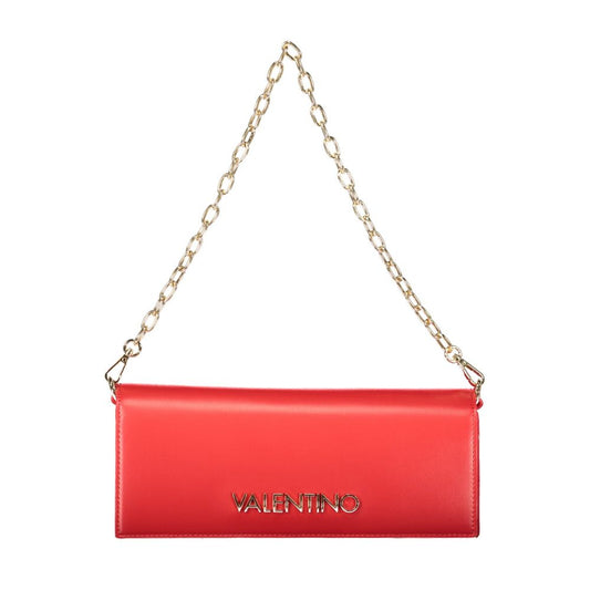 Shoulder Handbag by Mario Valentino for women in polyethylene red features a exquisite silhouette, showcasing a secure and exquisite with versatile shoulder-strap, handle & adjustable-strap for a exquisite finish.