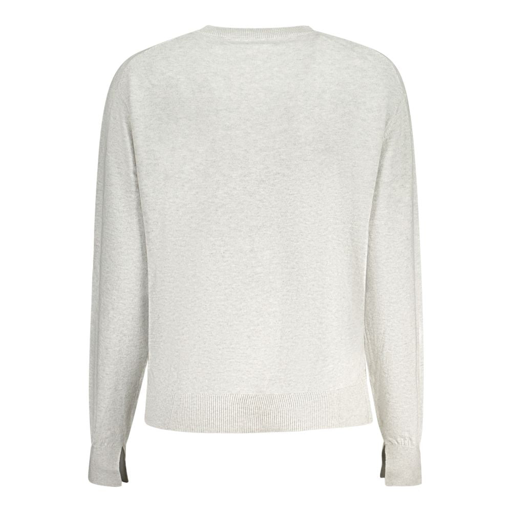 Sweatshirt by Pepe Jeans for women in cashmere cotton blend gray features an enviable silhouette, showcasing a premium and refined for a truly enviable finish.