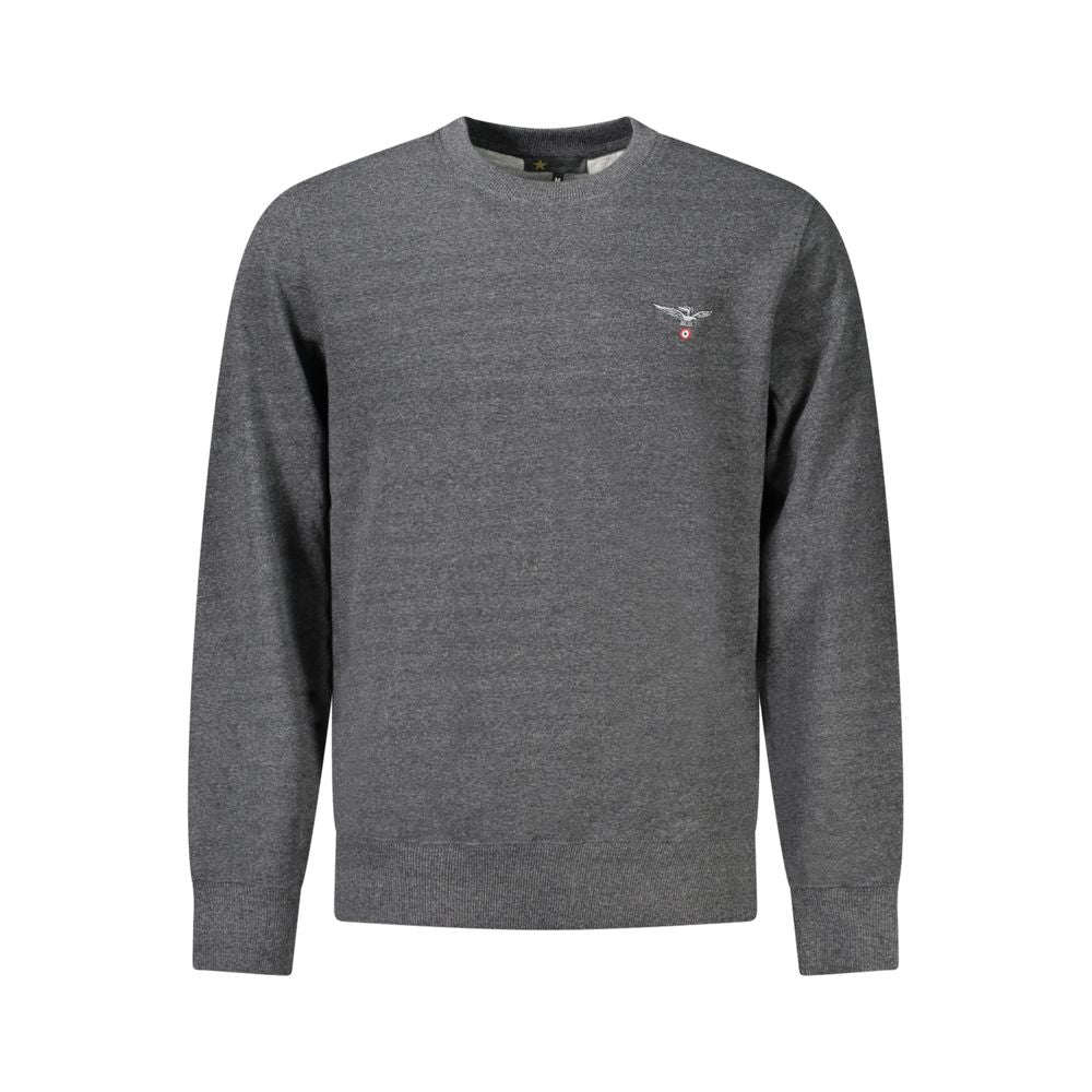 Sweatshirt by Accademia Militare for men in cotton polyester gray features an magnificent silhouette, showcasing a sophisticated and detail for a truly magnificent finish.