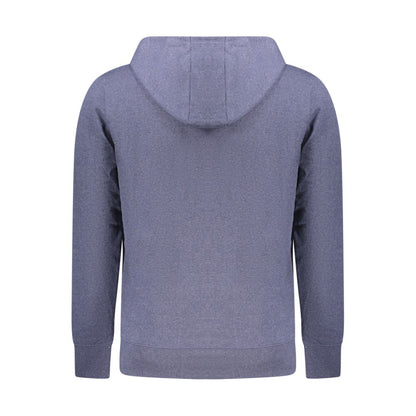Hooded Sweatshirt Hoodie by Accademia Militare for men in cotton polyester blue features an dramatic silhouette, showcasing a sophisticated and dramatic for a refined, modern aesthetic.