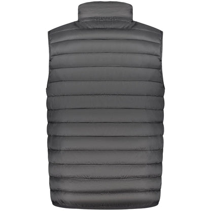 Vest by Cavalli Class for men in polyester black features a enviable silhouette, elegantly detailed with a enviable and functional pockets for a enviable finish.