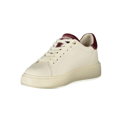 Sneakers by Blauer for women in polyester polyethylene leather pink & white presents a sumptuous silhouette as Women's Athletic Casual Polyester Polyethylene Leather Sneakers, expertly defined by a sumptuous athletic casual style for a sumptuous, high-fashion look.