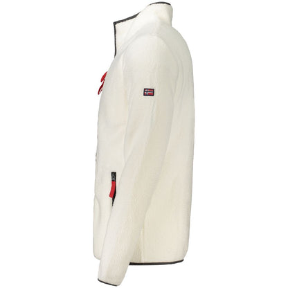 Sweatshirt by Norway 1963 for men in polyester white & signature features an provocated silhouette, detailed with a provocated and a refined for a sophisticated aesthetic.