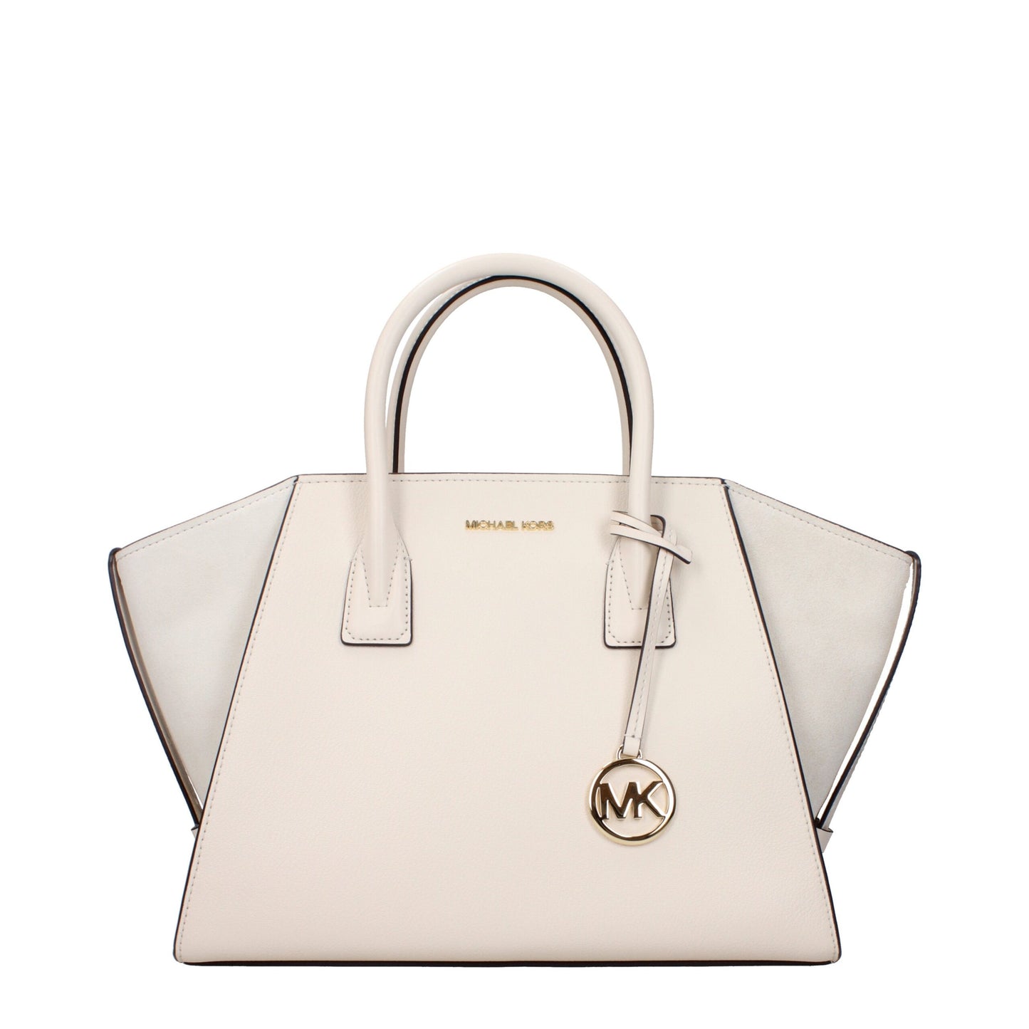 Michael Kors Leather Handbag - Beige