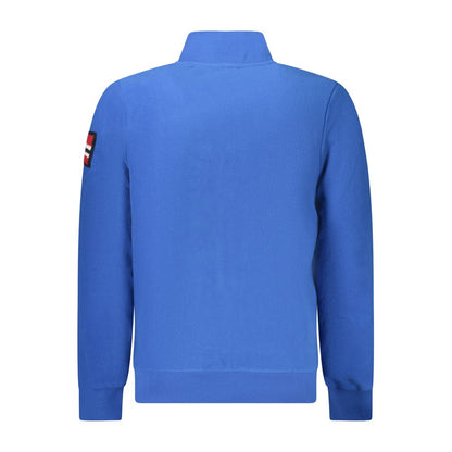 Sweatshirt by Norway 1963 for men in polyester blue features an exquisite silhouette, showcasing and details for a exquisite look.