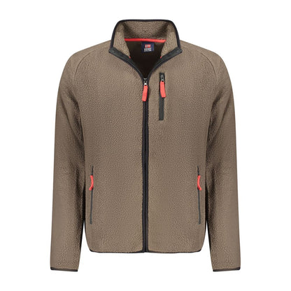 Sweatshirt by Norway 1963 for men in polyester brown showcases a slouchy chic silhouette, artfully detailed with a slouchy chic and for a slouchy chic finish.