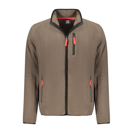 Sweatshirt by Norway 1963 for men in polyester brown showcases a slouchy chic silhouette, artfully detailed with a slouchy chic and for a slouchy chic finish.
