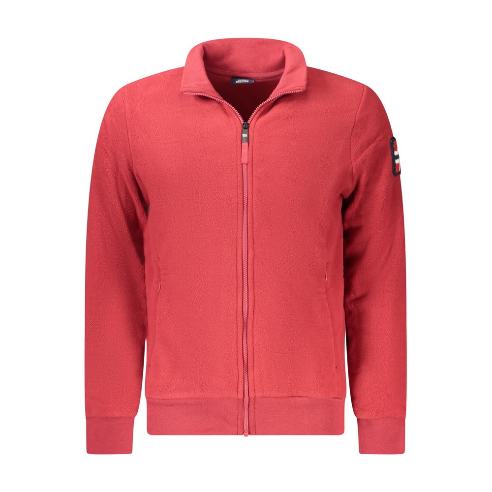 Sweatshirt by Norway 1963 for men in polyester red presents a smart casual silhouette, featuring a smart casual and for a sophisticated look.