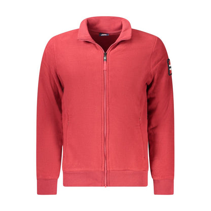 Sweatshirt by Norway 1963 for men in polyester red presents a smart casual silhouette, featuring a smart casual and for a sophisticated look.