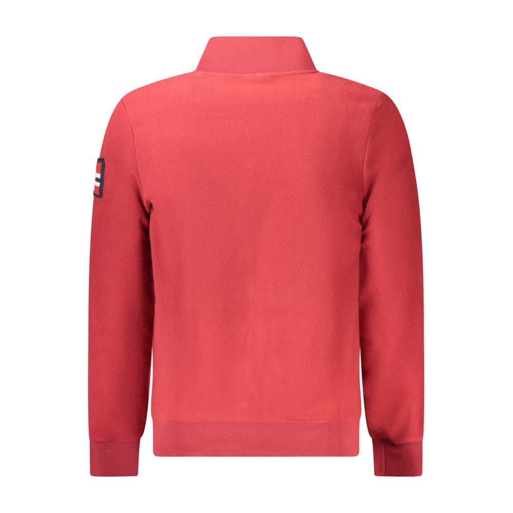 Sweatshirt by Norway 1963 for men in polyester red features an exquisite silhouette, showcasing and details for a exquisite look.