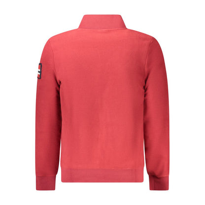 Sweatshirt by Norway 1963 for men in polyester red features an exquisite silhouette, showcasing and details for a exquisite look.