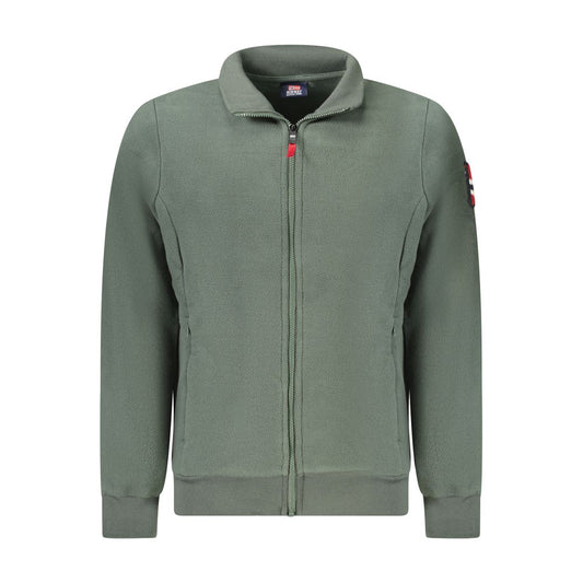 Sweatshirt by Norway 1963 for men in polyester green showcases a slouchy chic silhouette, artfully detailed with a slouchy chic and for a slouchy chic finish.