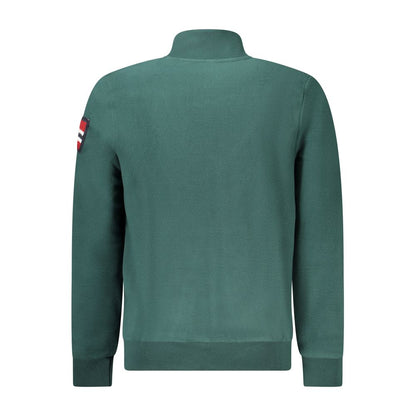 Sweatshirt by Norway 1963 for men in polyester green & signature features an magnificent silhouette, showcasing a sophisticated and detail for a truly magnificent finish.