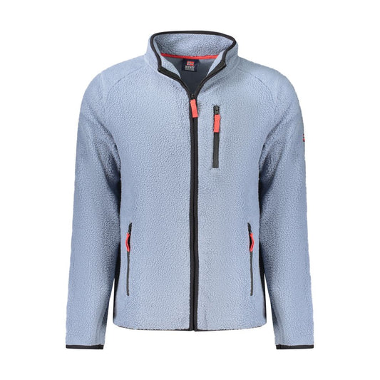 Sweatshirt by Norway 1963 for men in polyester blue features an enviable silhouette, showcasing a premium and refined for a truly enviable finish.