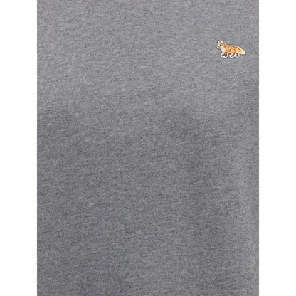 Sweatshirt by Maison Kitsuné for women in organic cotton gray & signature features a unrivaled silhouette with a refined and unrivaled detailing for a sophisticated look.