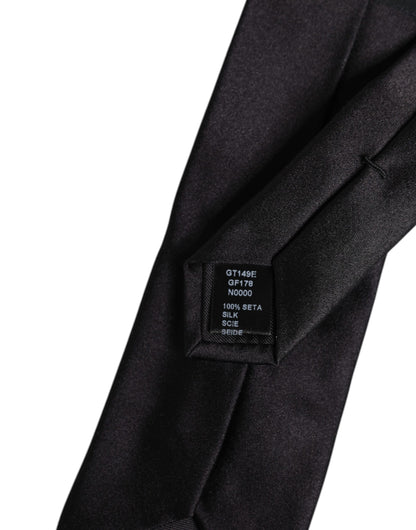 Dolce & Gabbana Silk Necktie - Black