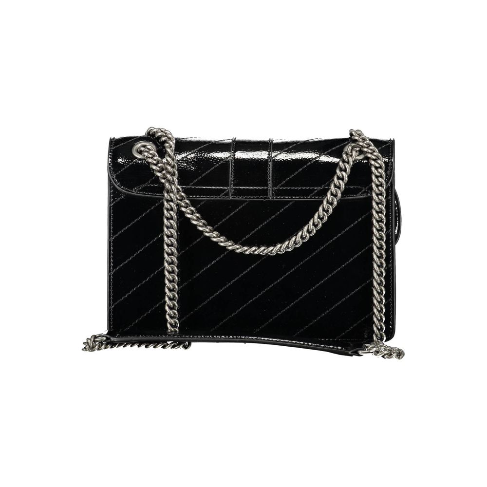 Gaelle Paris Polyethylene Shoulder Handbag - Black