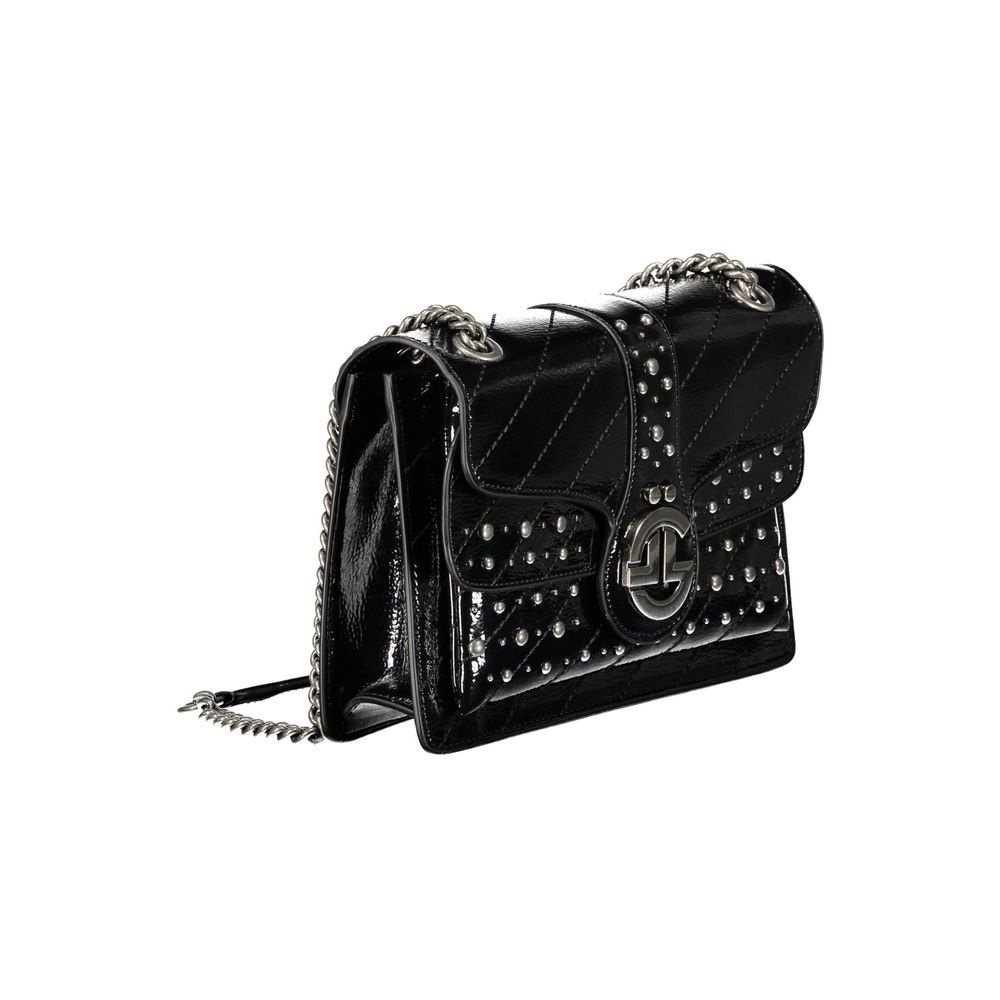 Gaelle Paris Polyethylene Shoulder Handbag - Black