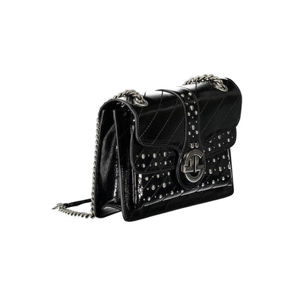 Gaelle Paris Polyethylene Shoulder Handbag - Black