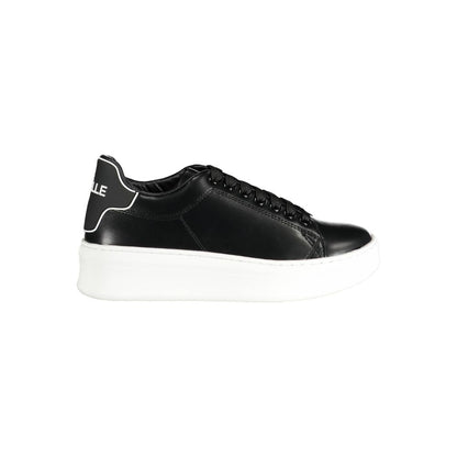 Sneakers by Gaelle Paris for women in polyethylene black features an opulent silhouette from the Women's Athletic Polyethylene Sneakers collection, showcasing a signature athletic style with an opulent finish.