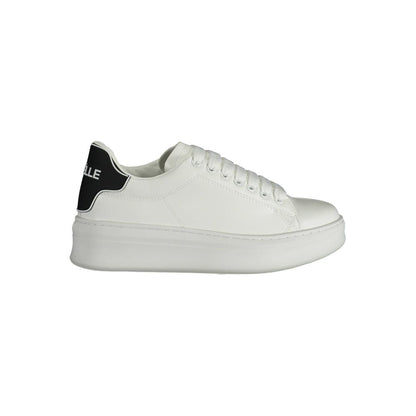 Sneakers by Gaelle Paris for women in polyethylene white presents a sumptuous silhouette from the Women's Low-Top Polyethylene Sneakers collection, showcasing a sumptuous low-top style for an elevated aesthetic.