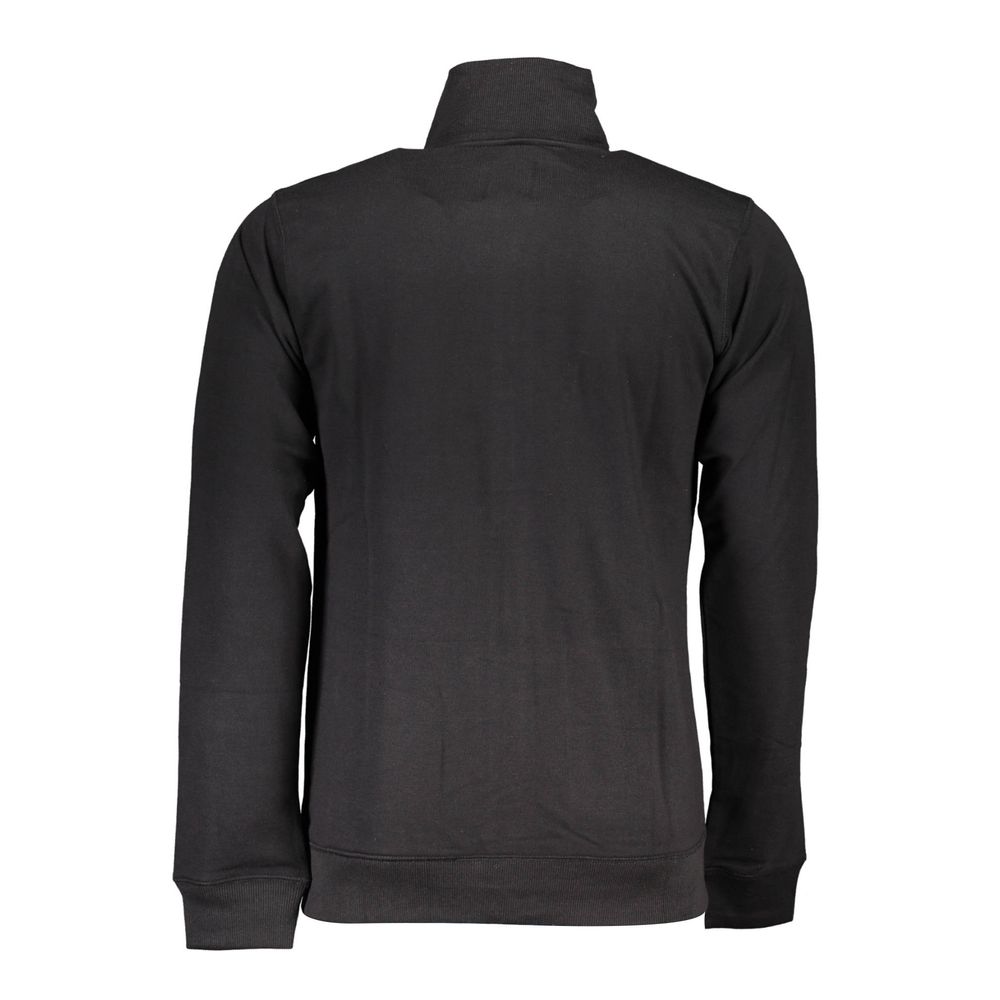 Sweatshirt by Gianmarco Venturi for men in cotton black features an enviable silhouette, showcasing a premium and refined for a truly enviable finish.