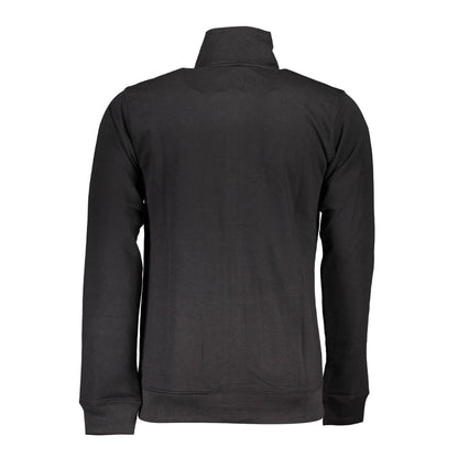 Sweatshirt by Gianmarco Venturi for men in cotton black features an enviable silhouette, showcasing a premium and refined for a truly enviable finish.