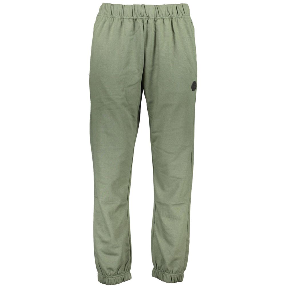 This Gianmarco Venturi men cotton Activewear in green presents a contemporary silhouette from the Men's Cotton Activewear collection, emphasizing high-performance for an elevated contemporary fit.