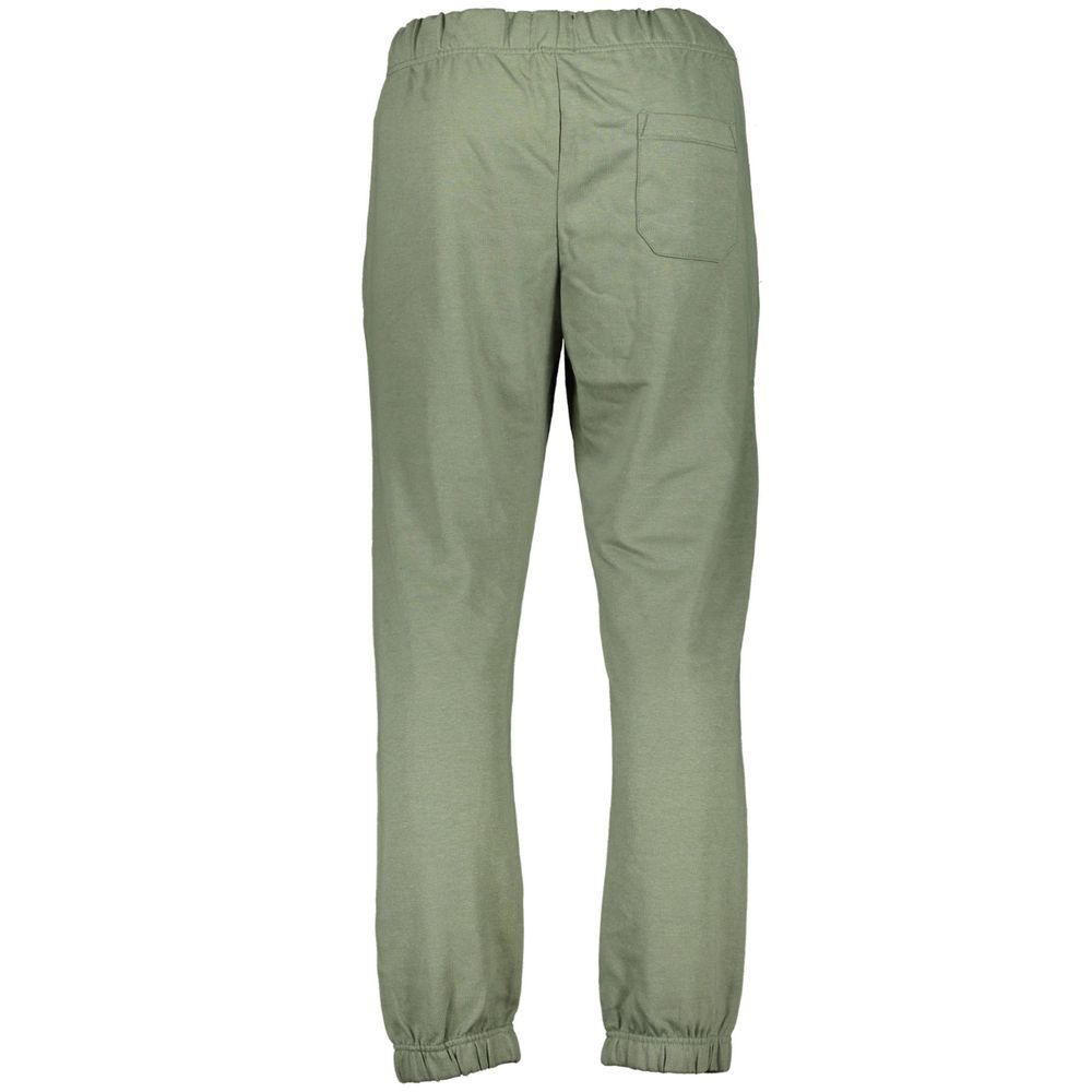 Activewear by Gianmarco Venturi for men in cotton green presents a ergonomic silhouette, showcasing the Men's Cotton Activewear design with functional for a premium look.