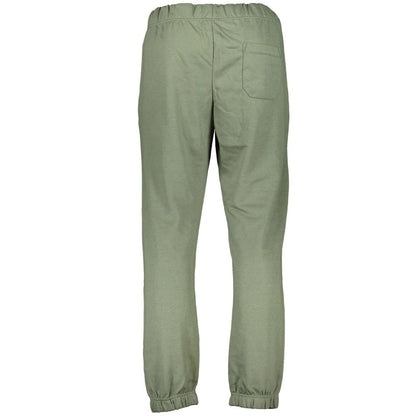Activewear by Gianmarco Venturi for men in cotton green presents a ergonomic silhouette, showcasing the Men's Cotton Activewear design with functional for a premium look.