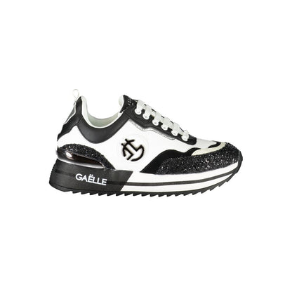 Sneakers by Gaelle Paris for women in polyester black features a sumptuous design, perfectly showcasing the sumptuous athletic style of this Women's Athletic Polyester Sneakers.