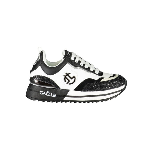 Sneakers by Gaelle Paris for women in polyester black features a sumptuous design, perfectly showcasing the sumptuous athletic style of this Women's Athletic Polyester Sneakers.