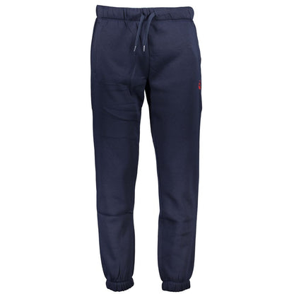 Pants by Gianmarco Venturi for men in cotton blue features a enduring silhouette, showcasing a enduring and long with a for a premium, tailored aesthetic.