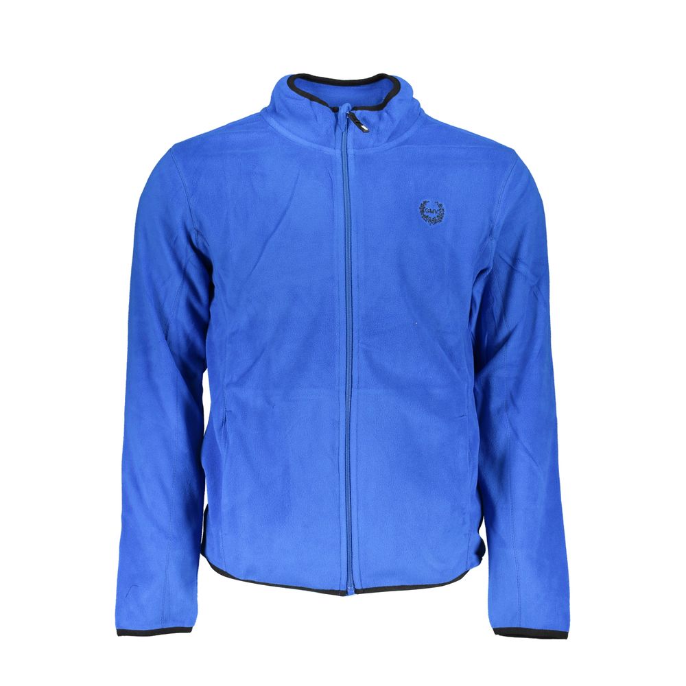 Sweatshirt by Gianmarco Venturi for men in polyester blue features an exquisite silhouette, showcasing and details for a exquisite look.