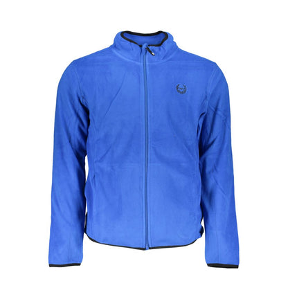 Sweatshirt by Gianmarco Venturi for men in polyester blue features an exquisite silhouette, showcasing and details for a exquisite look.