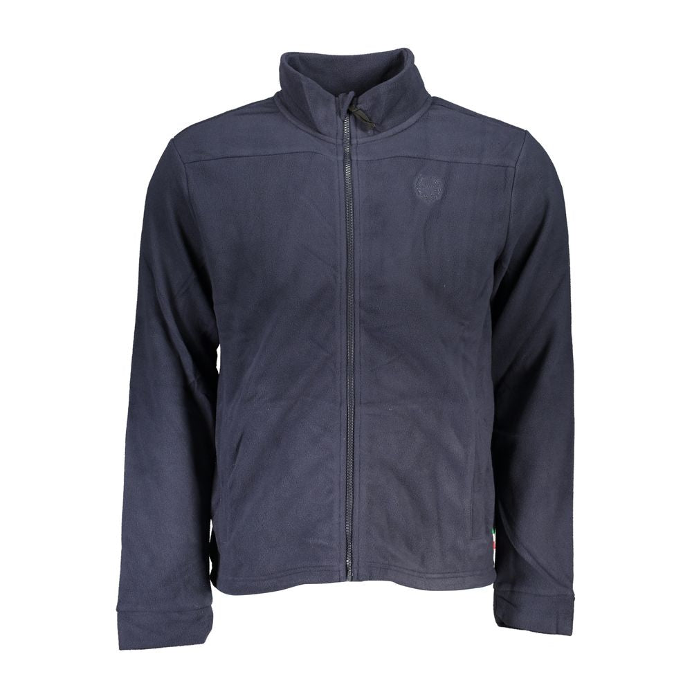 Sweatshirt by Gianmarco Venturi for men in polyester blue features an provocated silhouette, detailed with a provocated and a refined for a sophisticated aesthetic.