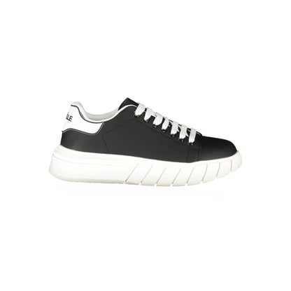Sneakers by Gaelle Paris for men in polyester black features an sumptuous silhouette, showcasing the premium Men's Athletic Polyester Sneakers in a sumptuous athletic style that offers a sumptuous finish for refined style.