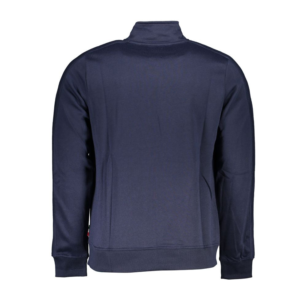 Sweatshirt by Gianmarco Venturi for men in cotton blue features an enviable silhouette, showcasing a premium and refined for a truly enviable finish.