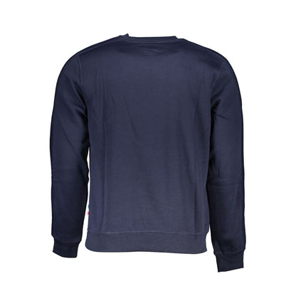 Sweatshirt by Gianmarco Venturi for men in cotton blue features an exquisite silhouette, showcasing and details for a exquisite look.