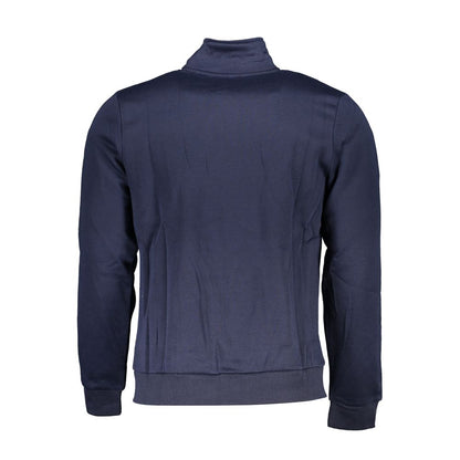 Sweatshirt by Gianmarco Venturi for men in cotton blue showcases a slouchy chic silhouette, artfully detailed with a slouchy chic and for a slouchy chic finish.
