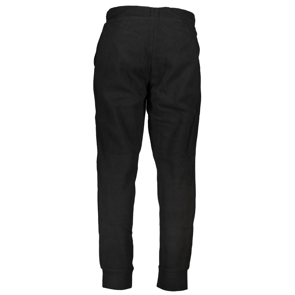 Pants by Gianmarco Venturi for men in cotton black features a enduring silhouette, showcasing a enduring and long with a for a premium, tailored aesthetic.