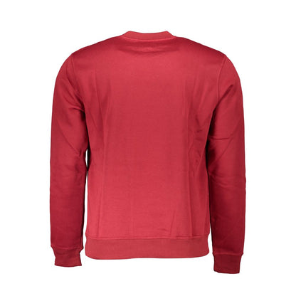 Sweatshirt by Gianmarco Venturi for men in cotton red features an exquisite silhouette, showcasing and details for a exquisite look.