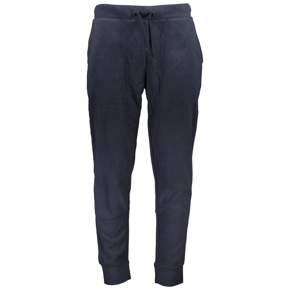 Pants by Gianmarco Venturi for men in cotton polyester blue features a stylish silhouette with a stylish , long, and .