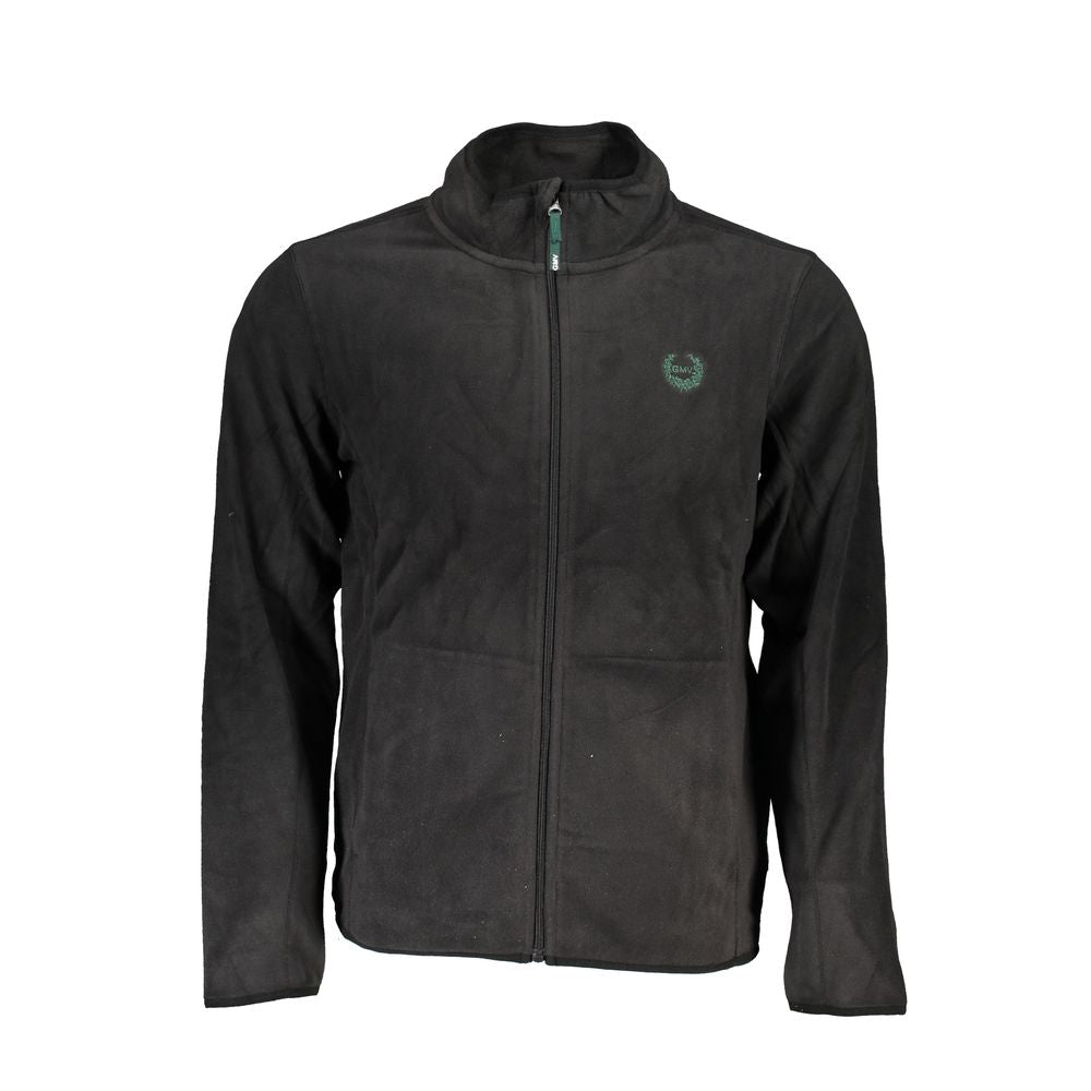 Sweatshirt by Gianmarco Venturi for men in polyester black features an exquisite silhouette, showcasing and details for a exquisite look.