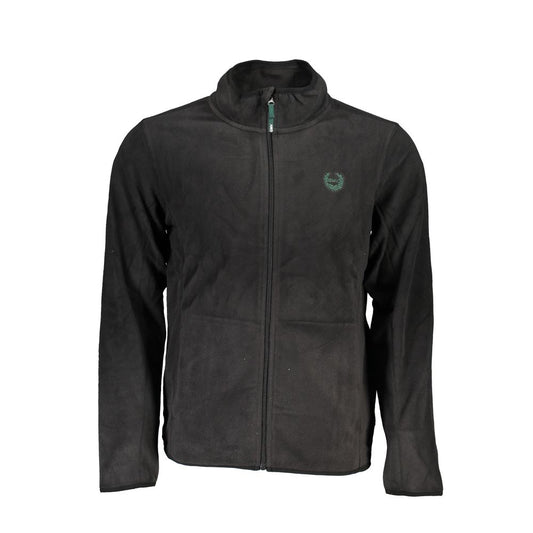 Sweatshirt by Gianmarco Venturi for men in polyester black features an exquisite silhouette, showcasing and details for a exquisite look.