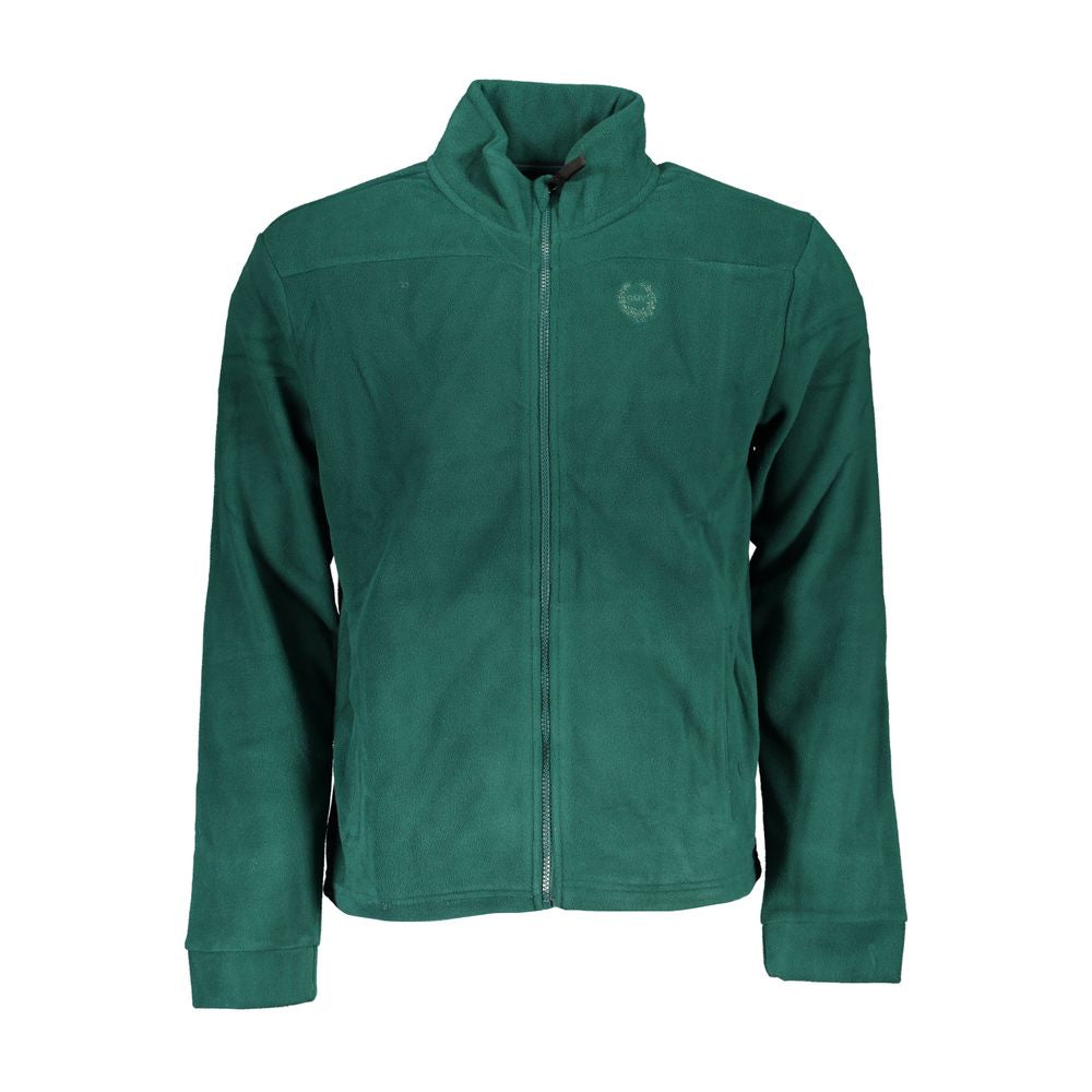 Sweatshirt by Gianmarco Venturi for men in polyester green features an enviable silhouette, showcasing a premium and refined for a truly enviable finish.