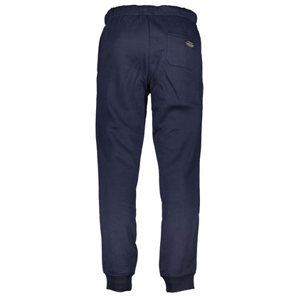 Pants by Gianmarco Venturi for men in cotton blue features a sleek silhouette with a sleek , a refined long, and a sophisticated finish.