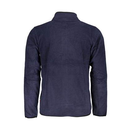 Sweatshirt by Gianmarco Venturi for men in polyester blue presents a smart casual silhouette, featuring a smart casual and for a sophisticated look.